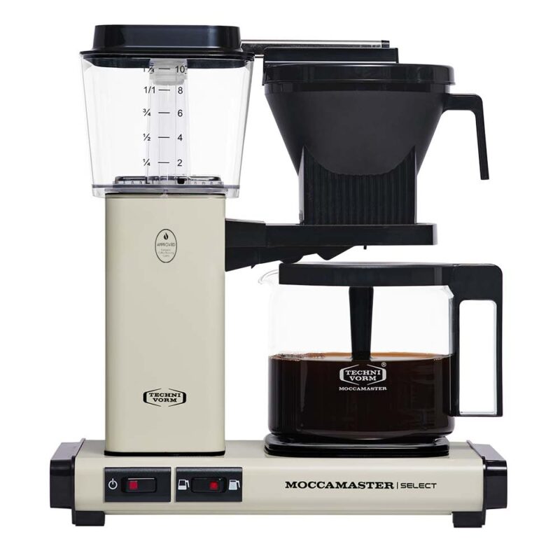 Moccamaster KBG Select Drip Coffee Maker – 1.25 L, Quantity Selector, UK Plug, Off-White - Image 6