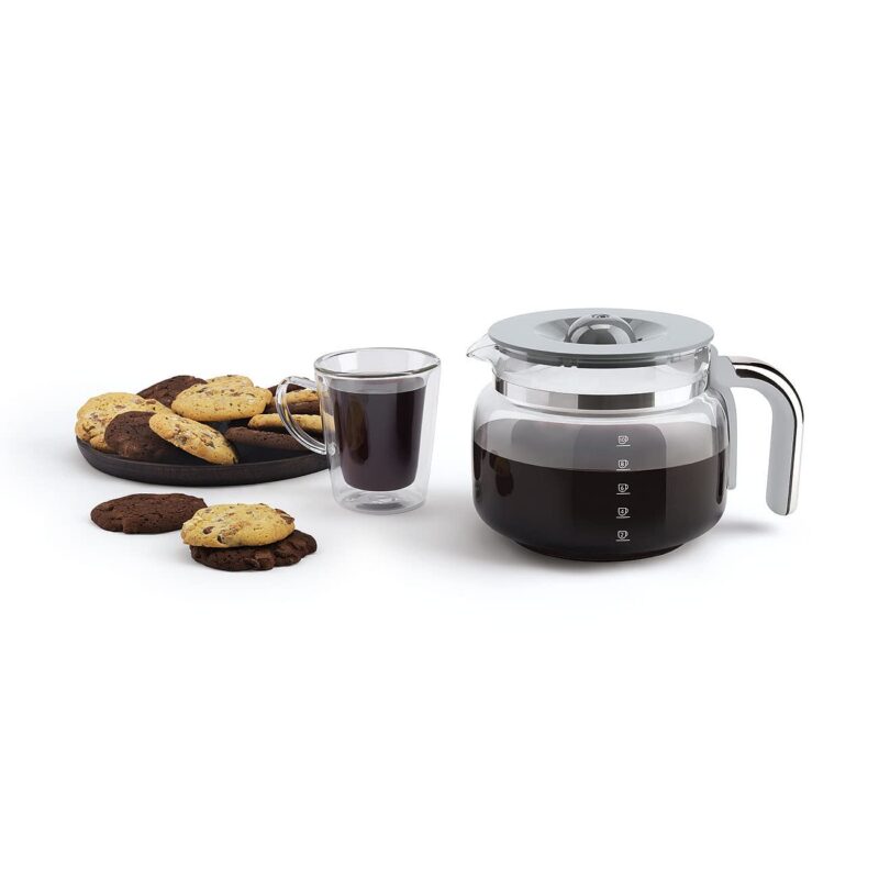 Smeg DCF02CRUK Drip Coffee Maker – 1.4 L, Aroma Selector, Auto-Start Timer, Anti-Drip System, Digital Display, Cream - Image 34