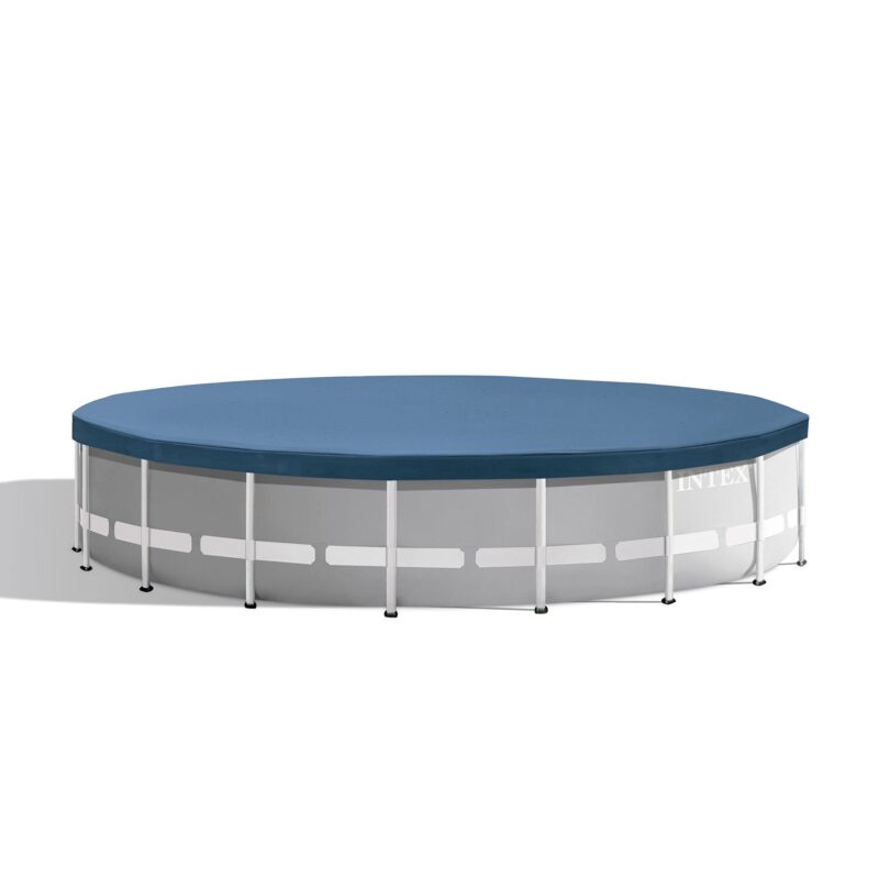 Intex 26701EH Prism Frame 10ft (3.05m) x 30in (76cm) Above Ground Pool Set – 1,185 Gallon (4,486L) Capacity with Filter Pump – Rust & Puncture Resistant, Quick Setup - Image 49