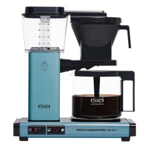 Moccamaster KBG Select Drip Coffee Maker – 1.25 L, Quantity Selector, UK Plug, Off-White