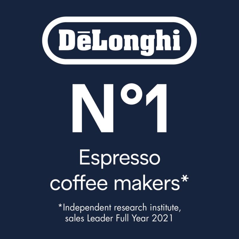 De’Longhi Dedica Style EC685M – 15-Bar Pump Espresso & Cappuccino Machine with Adjustable Cappuccino System, Slim 15 cm Silver Design - Image 27