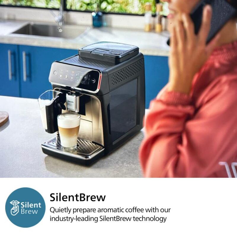 Philips 2200 Series EP2220/10 – Fully Automatic Espresso Machine with Pannarello Frother, Ceramic Grinder & AquaClean Filter (Matte Black) - Image 35