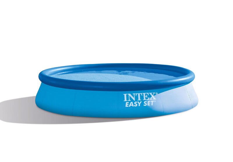 Intex 28167EH Easy Set Inflatable Pool Set – 15ft (4.57m) x 48in (122cm) Round Above Ground Pool with 1,000 GPH Pump, Ladder, Cover & Ground Cloth – 3,736 Gallon (14,141L) Capacity – 3-Ply PVC - Image 9
