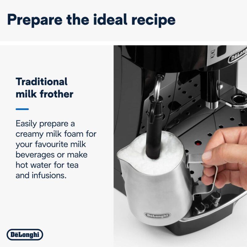 De'Longhi Magnifica S Automatic Bean-to-Cup Coffee Machine – ECAM22.110.B - Image 4