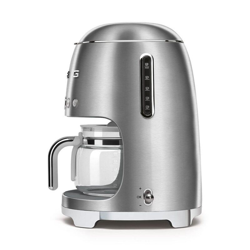 Smeg DCF02CRUK Drip Coffee Maker – 1.4 L, Aroma Selector, Auto-Start Timer, Anti-Drip System, Digital Display, Cream - Image 30