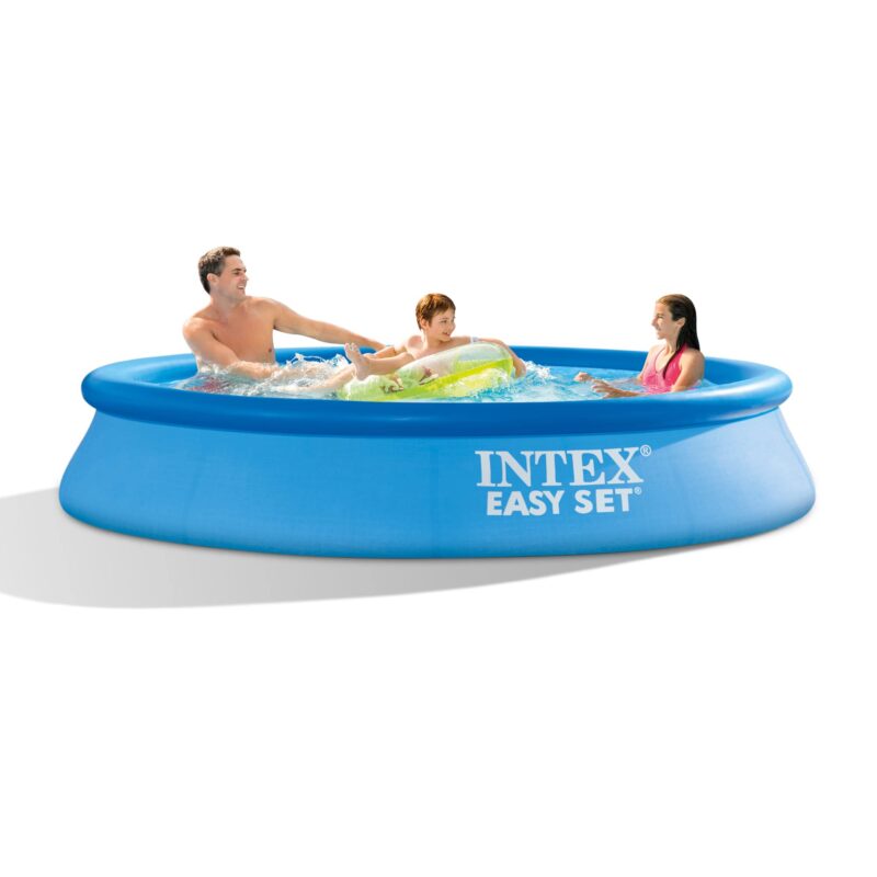 Intex 28167EH Easy Set Inflatable Pool Set – 15ft (4.57m) x 48in (122cm) Round Above Ground Pool with 1,000 GPH Pump, Ladder, Cover & Ground Cloth – 3,736 Gallon (14,141L) Capacity – 3-Ply PVC - Image 57