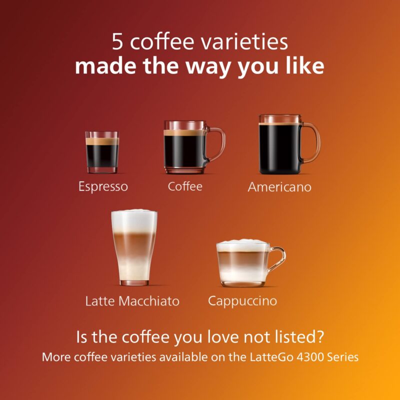 Philips 2200 Series EP2220/10 – Fully Automatic Espresso Machine with Pannarello Frother, Ceramic Grinder & AquaClean Filter (Matte Black) - Image 29