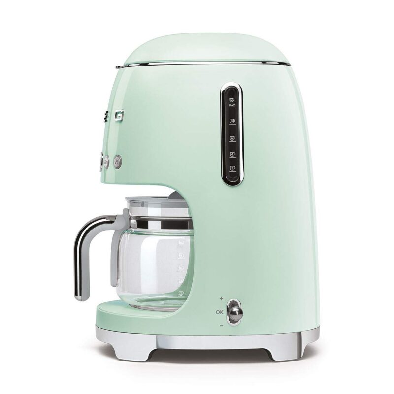 Smeg DCF02CRUK Drip Coffee Maker – 1.4 L, Aroma Selector, Auto-Start Timer, Anti-Drip System, Digital Display, Cream - Image 60