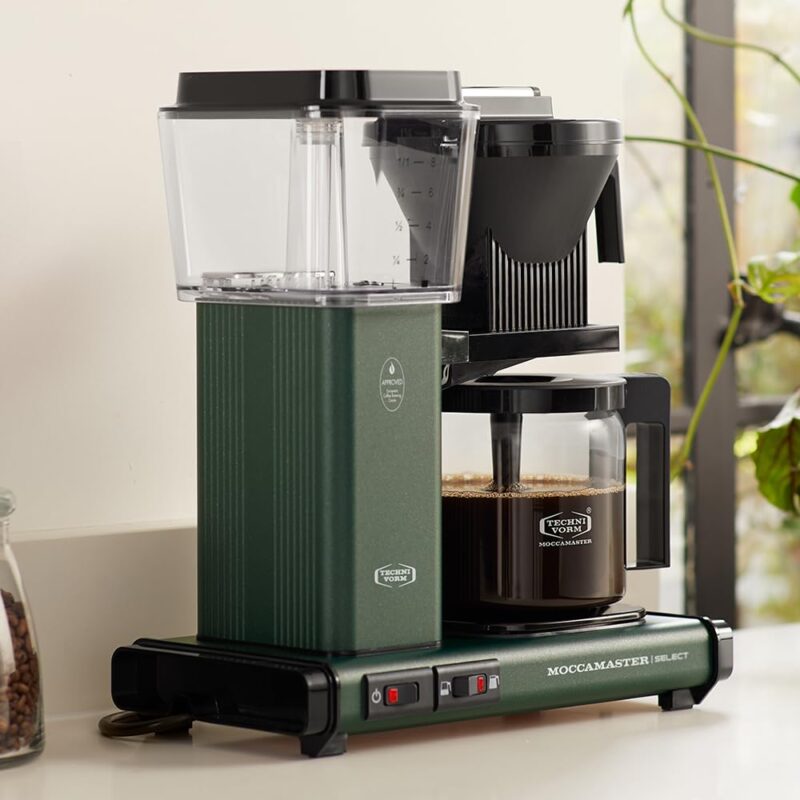 Moccamaster KBG Select Drip Coffee Maker – 1.25 L, Quantity Selector, UK Plug, Off-White - Image 90
