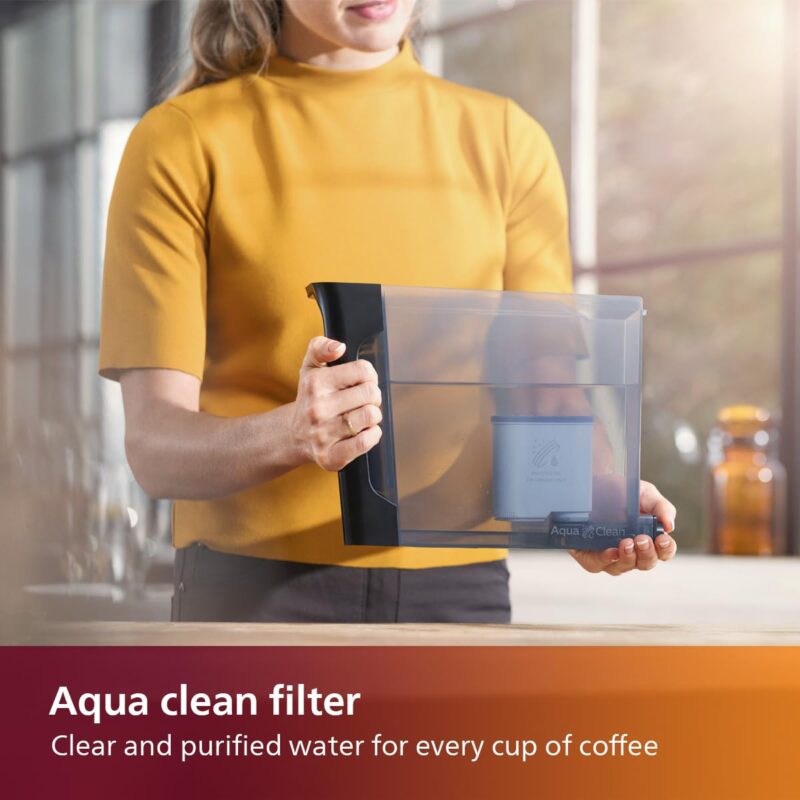 Philips 2200 Series EP2220/10 – Fully Automatic Espresso Machine with Pannarello Frother, Ceramic Grinder & AquaClean Filter (Matte Black) - Image 39