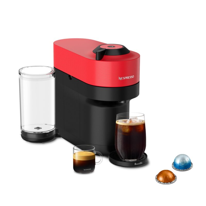 Nespresso Vertuo Pop+ Coffee & Espresso Maker by Breville – Coconut White | 5 Brew Sizes, 0.74L Removable Tank, Compact & Sustainable Design - Image 3
