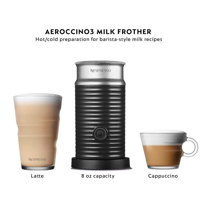 Nespresso Vertuo Pop+ Coffee & Espresso Maker by Breville – Coconut White | 5 Brew Sizes, 0.74L Removable Tank, Compact & Sustainable Design - Image 12