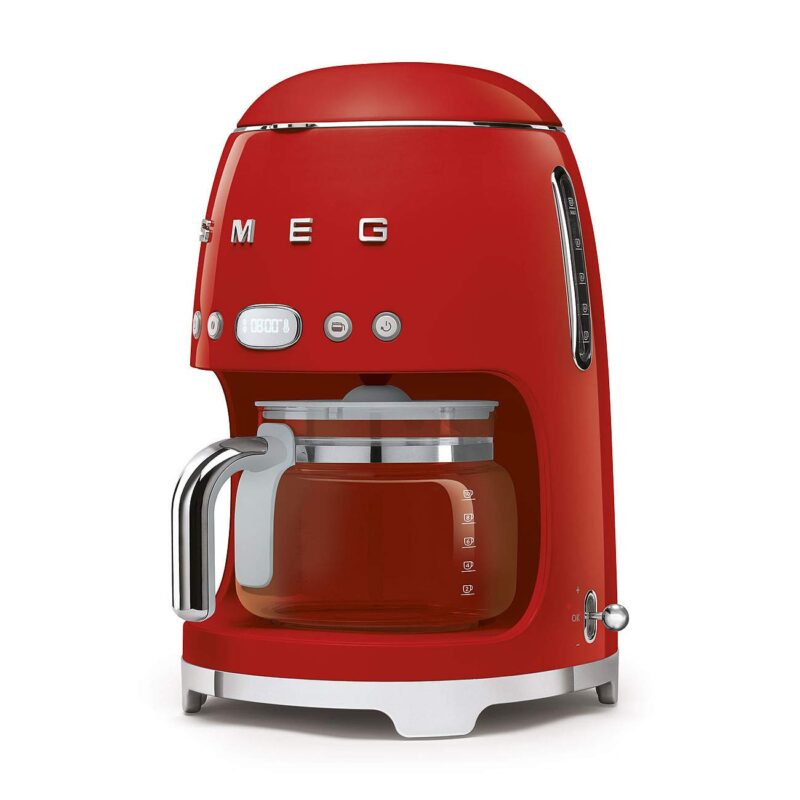 Smeg DCF02CRUK Drip Coffee Maker – 1.4 L, Aroma Selector, Auto-Start Timer, Anti-Drip System, Digital Display, Cream - Image 16