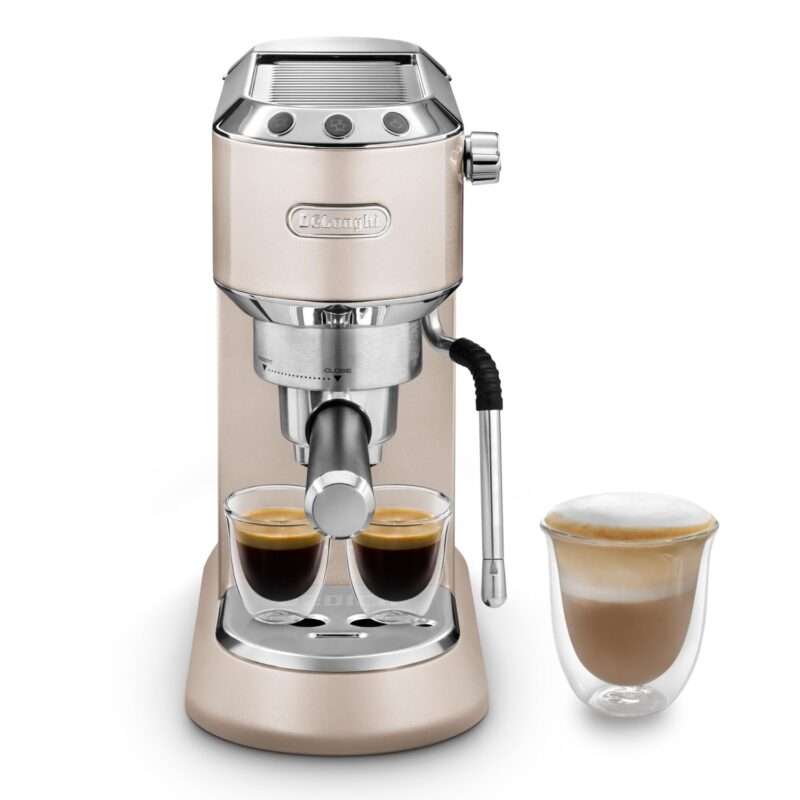 De'Longhi Dedica Style EC685.M Espresso Machine – Slim 15 cm Design, Milk Frother, 15-Bar Pressure, 1L Water Tank, Compatible with Ground Coffee & ESE Pods, Stainless Steel - Image 8