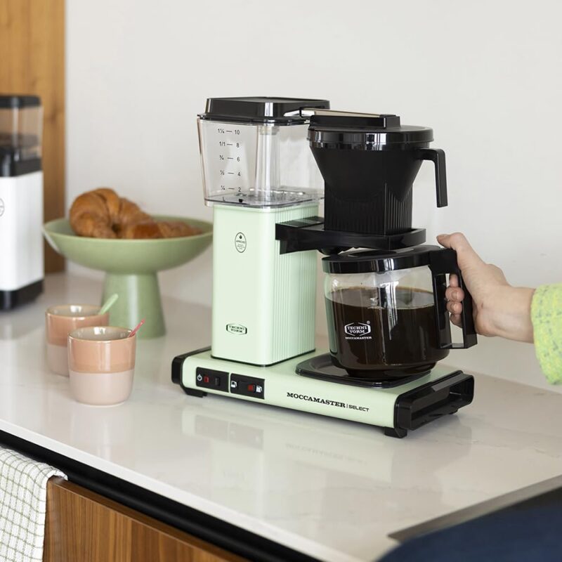 Moccamaster KBG Select Drip Coffee Maker – 1.25 L, Quantity Selector, UK Plug, Off-White - Image 35