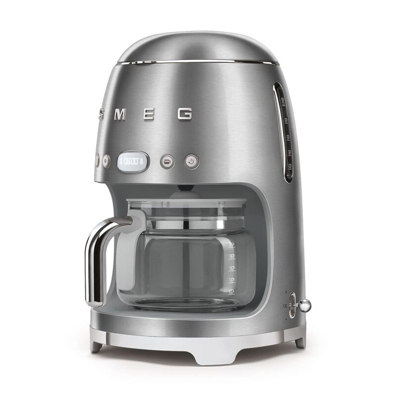Smeg DCF02CRUK Drip Coffee Maker – 1.4 L, Aroma Selector, Auto-Start Timer, Anti-Drip System, Digital Display, Cream - Image 29