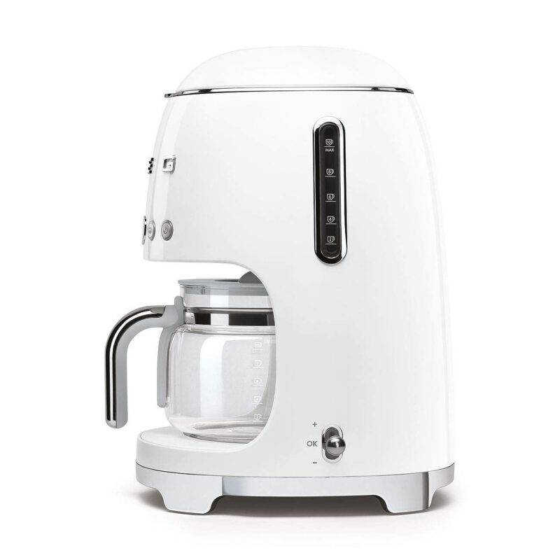 Smeg DCF02CRUK Drip Coffee Maker – 1.4 L, Aroma Selector, Auto-Start Timer, Anti-Drip System, Digital Display, Cream - Image 37