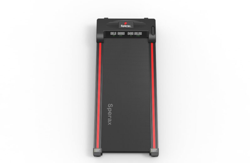 Sperax 3-in-1 Under-Desk Walking Pad – App & Remote-Controlled Vibration Treadmill, 2.5 HP Quiet Motor, 9% Auto-Incline (Red) - Image 22