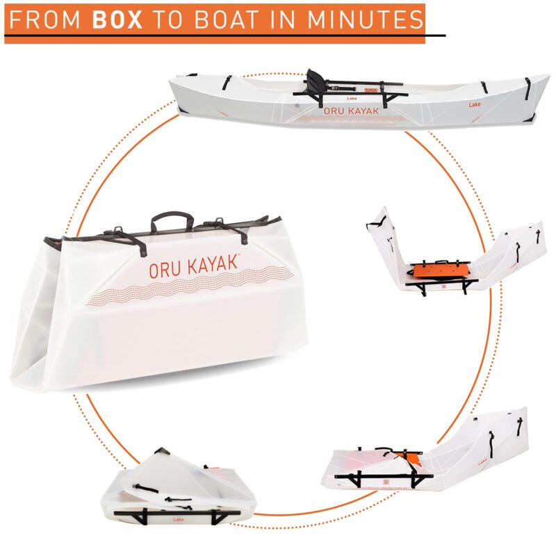 Oru Kayak Lake Sport – 9′ × 32″ Foldable Origami Kayak, 18 lbs, 250 lb Capacity - Image 22
