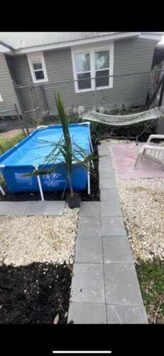 Intex 9.8ft x 6.6ft x 29.5in (300cm x 201cm x 75cm) Rectangular Above Ground Pool with Metal Frame & Flow Control Valve – Easy Setup Family Backyard Pool – 4,500L Capacity – Blue photo review