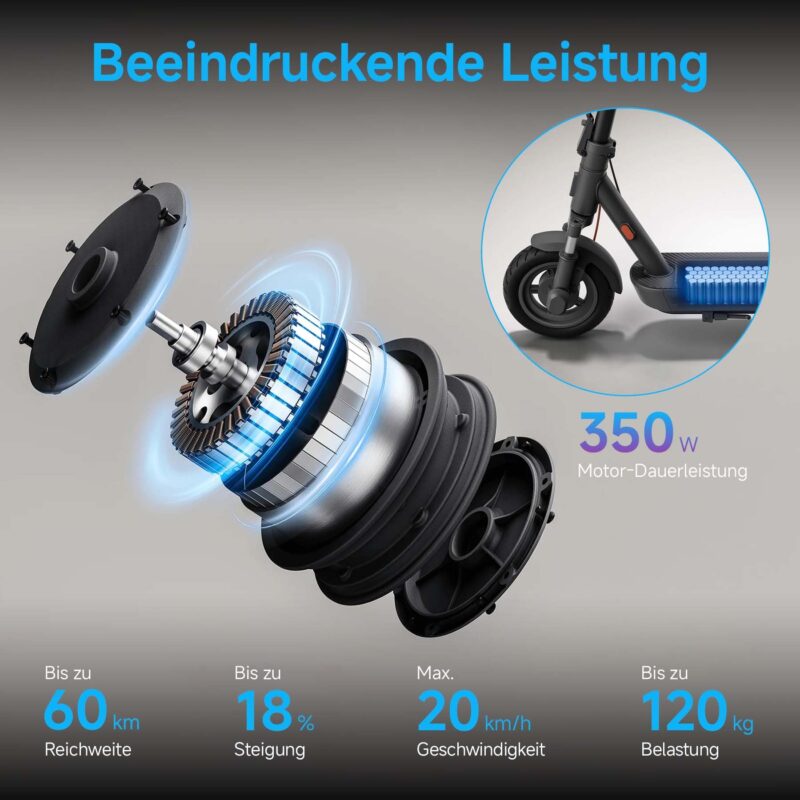 Xiaomi Electric Scooter 5 Series – 60 km Range, 20 km/h Speed, Dual Brakes, App Control, Road-Legal EU E-Scooter for Adults - Image 53