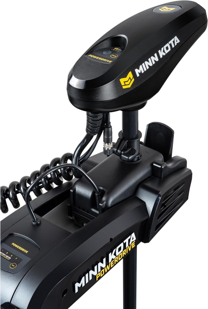 Minn Kota 1358472 PowerDrive 70 lb Thrust Bow-Mount Trolling Motor with Dual Spectrum CHIRP Sonar, Micro Remote, 60″ Shaft, Freshwater - Image 5