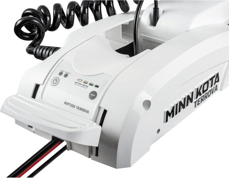 Minn Kota 1363786 Riptide Terrova 80 lb Thrust Bow-Mount Trolling Motor with Spot-Lock®, Wireless Remote, 60″ Shaft, Saltwater - Image 5
