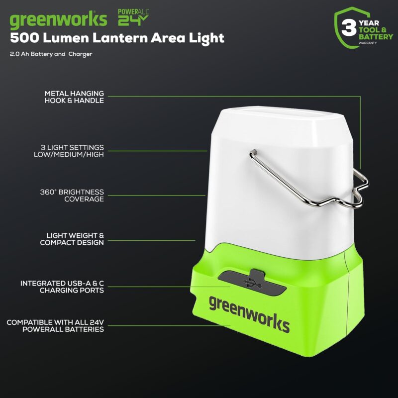 Greenworks 24V Brushless Cordless Push Lawn Mower – 13″ (33 cm) Deck, 4.0 Ah Battery & Charger Included - Image 71