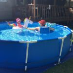 Intex 28211EH Metal Frame Pool Set – 12ft (3.66m) x 30in (76cm) Round Above Ground Swimming Pool with 530 GPH Pump – 1,718 Gallon (6,504L) Capacity – 3-Ply Puncture-Resistant PVC – Rust-Resistant Frame photo review