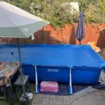Intex 9.8ft x 6.6ft x 29.5in (300cm x 201cm x 75cm) Rectangular Above Ground Pool with Metal Frame & Flow Control Valve – Easy Setup Family Backyard Pool – 4,500L Capacity – Blue photo review
