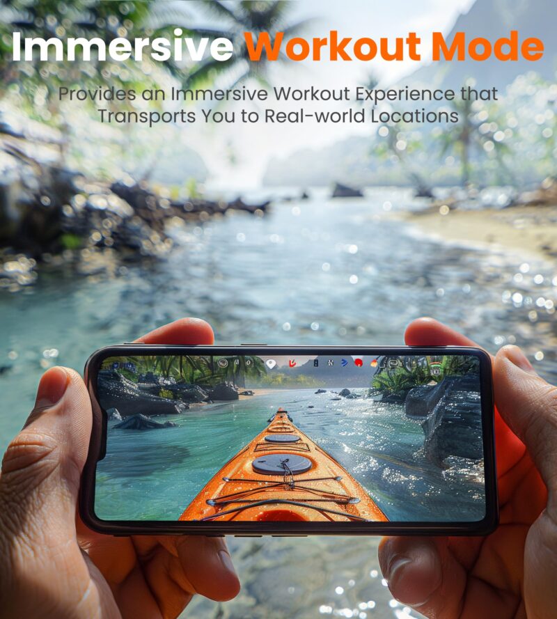YOSUDA Magnetic & Water Rowing Machine – Foldable Home Rower, 159 kg Capacity, Bluetooth App, Tablet Holder & Comfortable Seat - Image 15