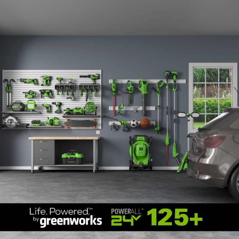 Greenworks 24V Brushless Cordless Push Lawn Mower – 13″ (33 cm) Deck, 4.0 Ah Battery & Charger Included - Image 48