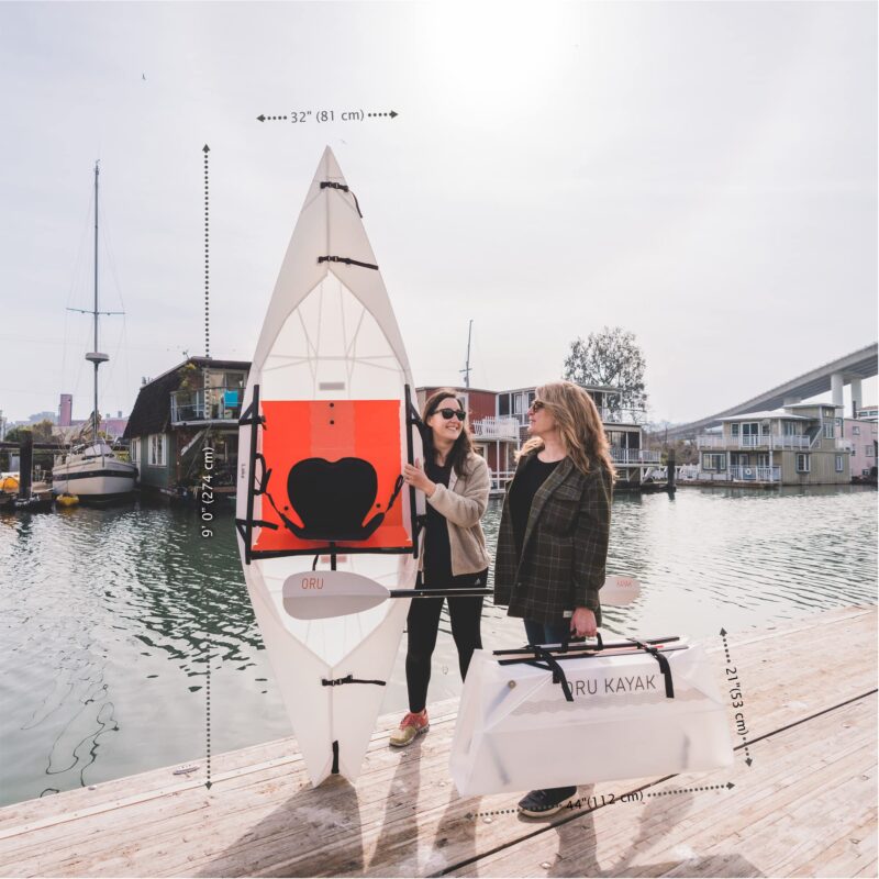 Oru Kayak Lake Sport – 9′ × 32″ Foldable Origami Kayak, 18 lbs, 250 lb Capacity - Image 16
