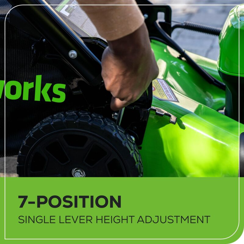 Greenworks 40V Cordless Electric Lawn Mower – 16″ (40.6 cm) Deck, 4.0 Ah Battery, 45 Min Runtime - Image 50