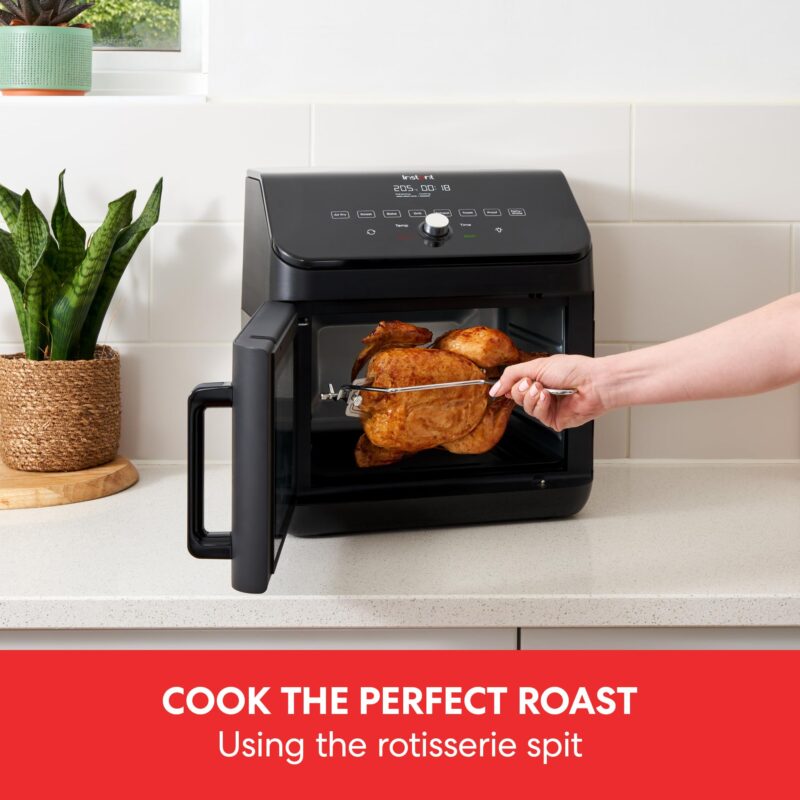 Instant Pot VersaZone Dual Air Fryer 8.5L – Double Basket with Divider, 8-in-1 Smart Cooking, Energy Saving, Easy Clean, Black Stainless Steel - Image 16