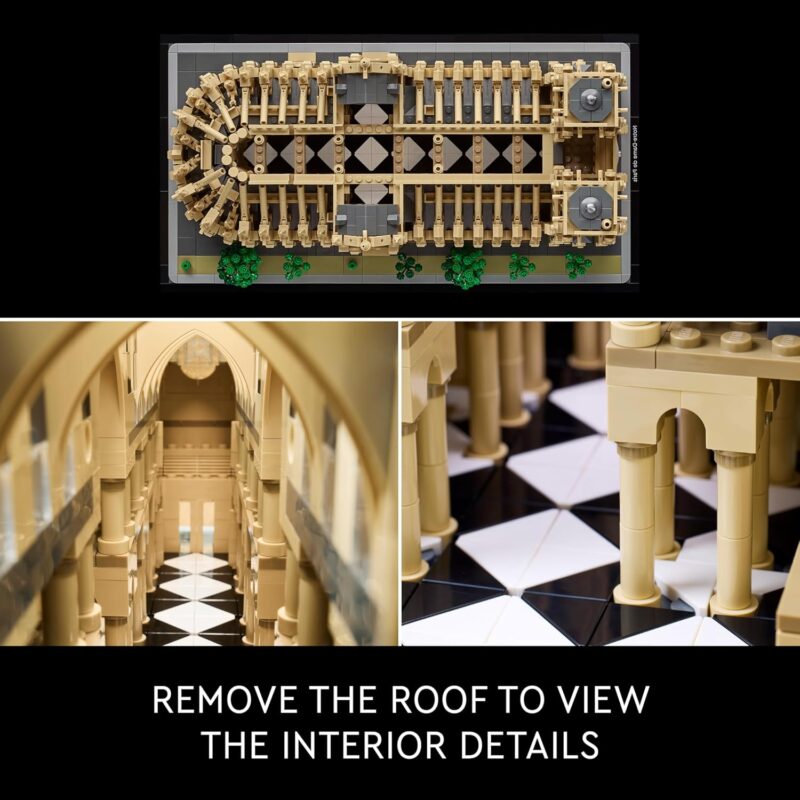 LEGO Architecture Notre-Dame de Paris 21061, Collectible Model Building Set for Adults, Historic Paris Landmark Replica, Gift for Architecture and Travel Lovers - Image 5