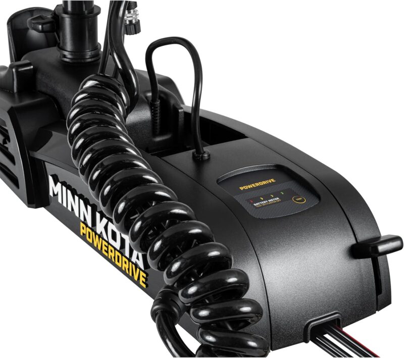 Minn Kota 1358472 PowerDrive 70 lb Thrust Bow-Mount Trolling Motor with Dual Spectrum CHIRP Sonar, Micro Remote, 60″ Shaft, Freshwater - Image 4
