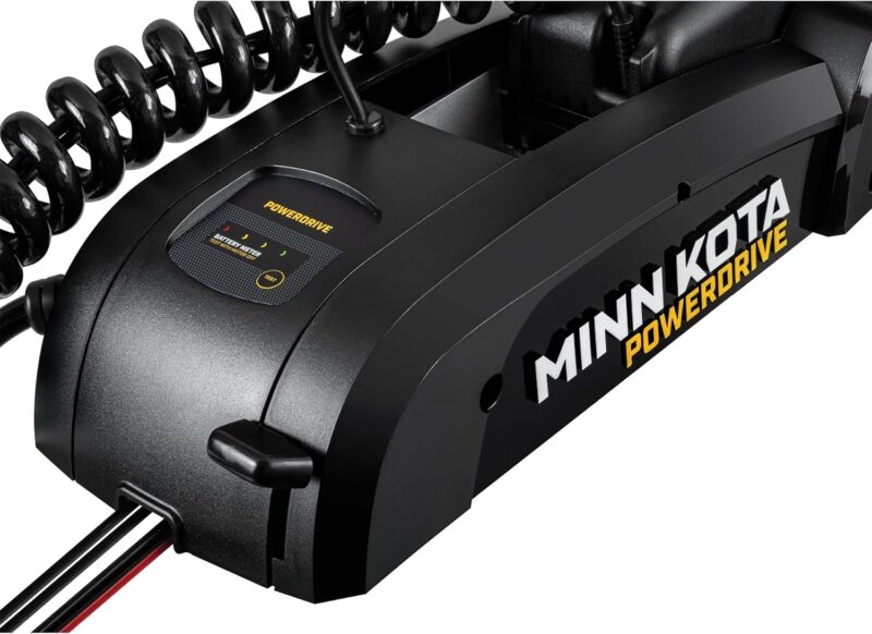 Minn Kota 1358472 PowerDrive 70 lb Thrust Bow-Mount Trolling Motor with Dual Spectrum CHIRP Sonar, Micro Remote, 60″ Shaft, Freshwater - Image 3