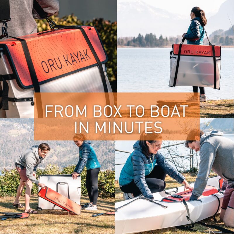 Oru Kayak Inlet – 9’8″ Foldable Origami Kayak for Lakes & Rivers, 20 lbs, 275 lb Capacity - Image 19