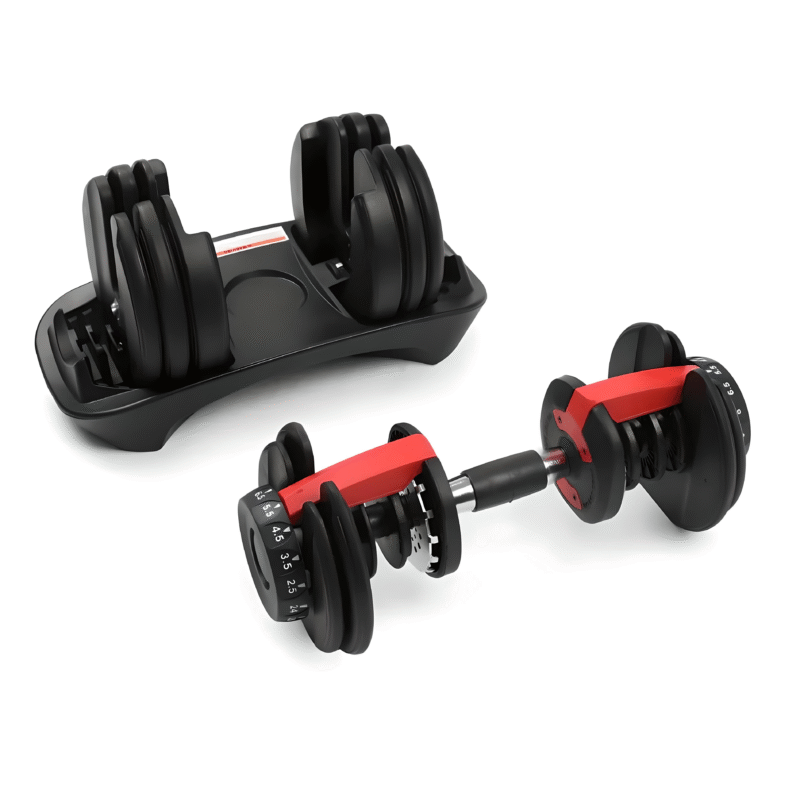 Adjustable 24kg Dumbbells Pair & 18kg Adjustable Kettlebell Package - Image 7