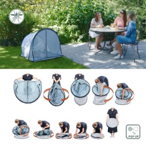 Babymoov Anti-UV Tent 50+ UPF Protection Blue Waves